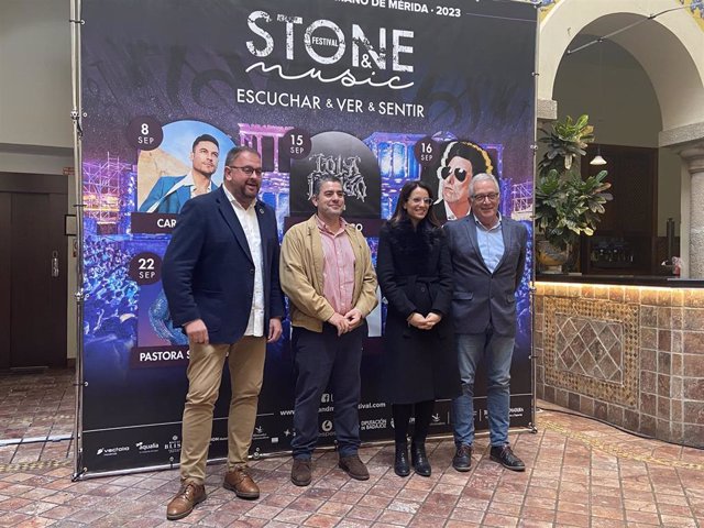 Presentación del primer avance de artistas para la próxima edición del Stone & Music de Mérida