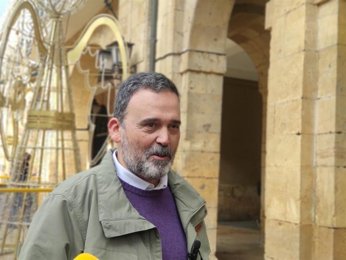 El concejal del PSOE en el Ayuntamiento de Oviedo, Ricardo Fernández.