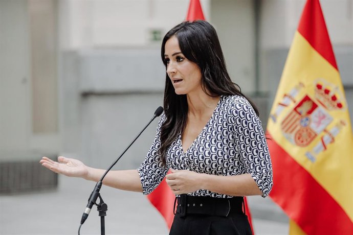 Archivo - La vicealcaldesa de Madrid, Begoña Villacís, comparece durante una sesión plenaria en el Ayuntamiento de Madrid