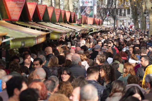 Celebración de la Feria de Santo Tomás en Bilbao