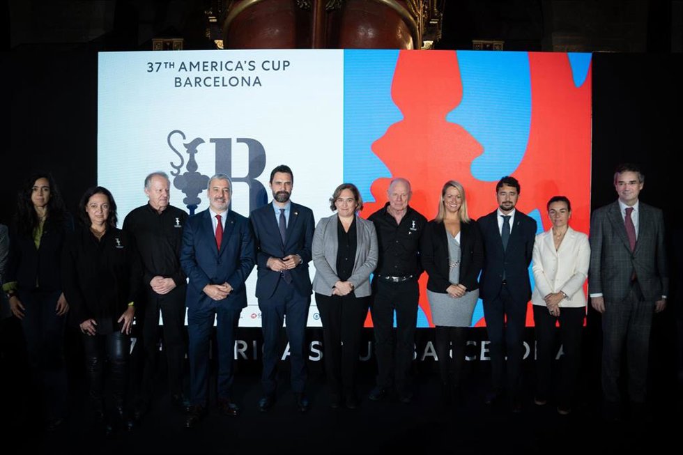 Archivo - Administraciones y organizadores de la Copa durante su presentación en noviembre