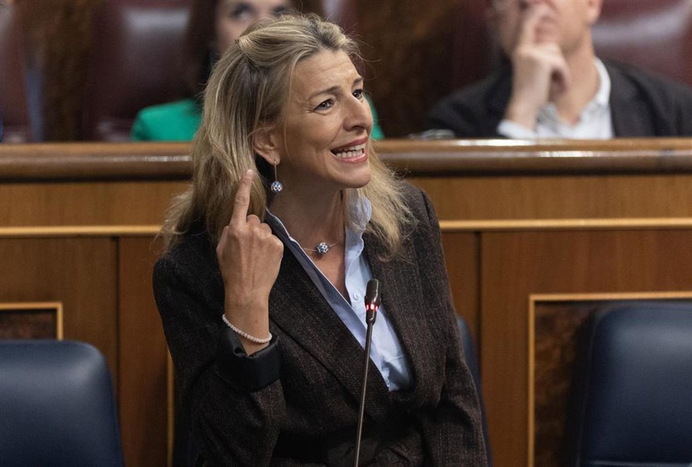 La vicepresidenta segunda y ministra de Trabajo y Economía Social, Yolanda Díaz