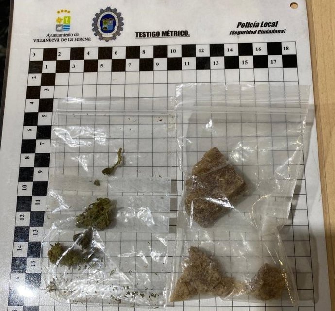 Bolsa con cristal intervenido