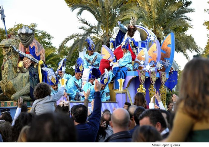 Cabalgata de los Reyes Magos de Jerez de la Frontera (Cádiz). ARCHIVO
