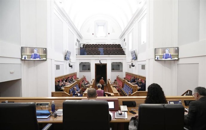 Pleno de las Cortes 21 de diciembre