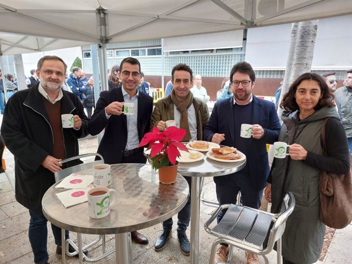 Chocolatada popular en el Parc Bit por su 20 aniversario.