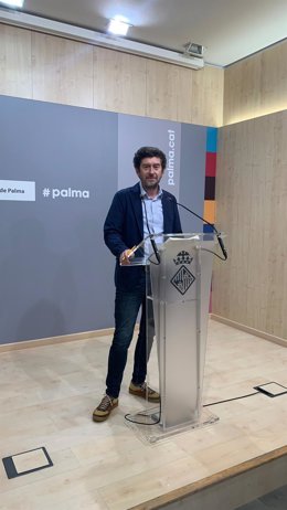 El portavoz del Ayuntamiento de Palma, Alberto Jarabo.