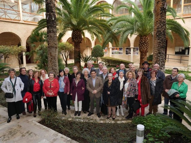 Acto de reconocimiento a los empleados de Diputación jubilados en 2022.