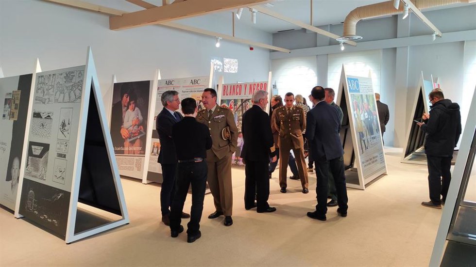 Exposición 'El terror a portada. 60 años del terrorismo en España a través de la prensa', en Santander.