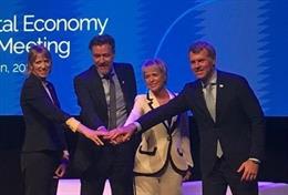 España se alía con Estados Unidos y Reino Unido para lanzar el Foro Mundial de Tecnología de la OCDE tras la Conferencia Ministerial sobre la Economía Digital de Gran Canaria de la pasada semana