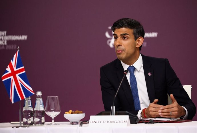  Rishi Sunak, primer ministro de Reino Unido