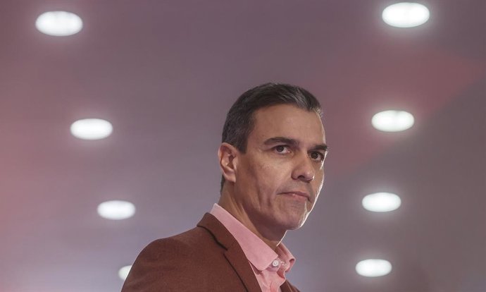 El presidente del Gobierno de España y secretario general del PSOE, Pedro Sánchez