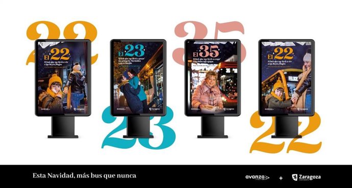 El Ayuntamiento de Zaragoza y Avanza animan a recuperar el uso del autobús urbano durante las fiestas navideñas