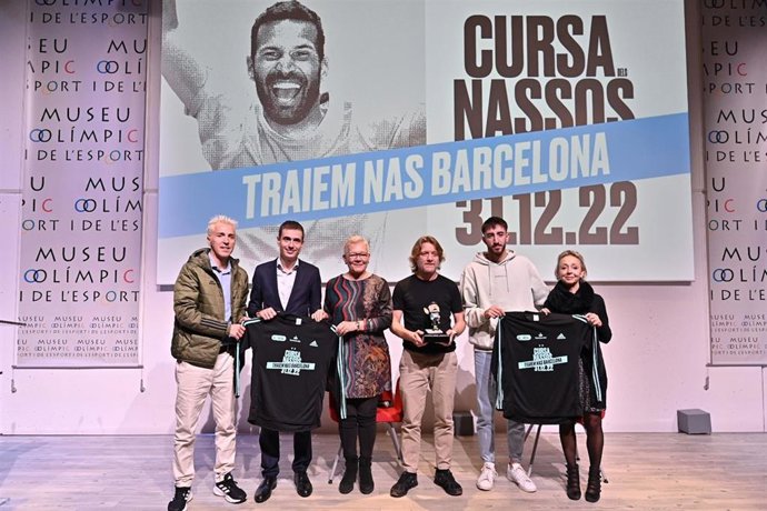 Presentación de la Cursa dels Nassos 2022 de Barcelona.