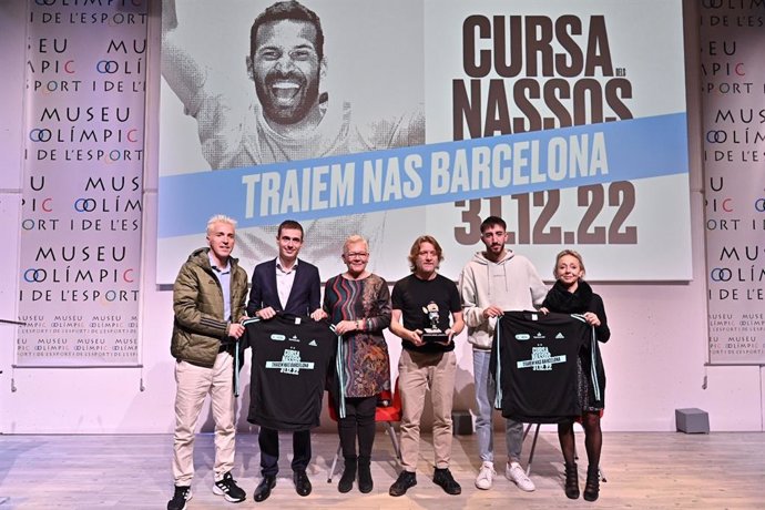 Presentació de la Cursa dels Nassos 2022 de Barcelona