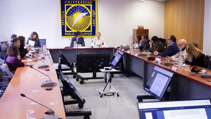 Consejo Social de la UPO en el que se ha aprobado el presupuesto para 2023.