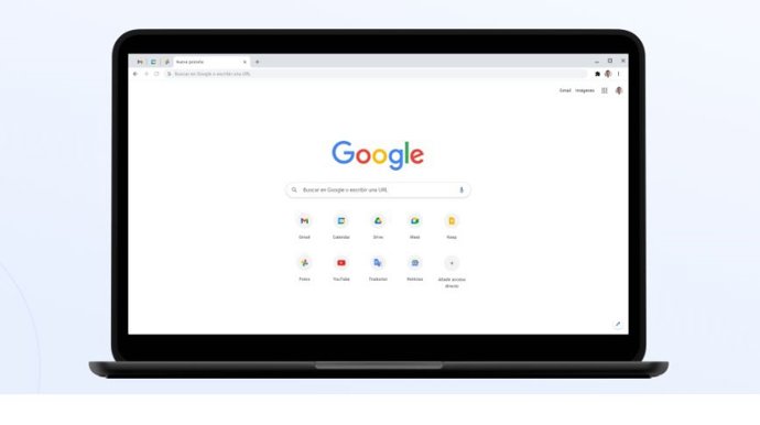 Interfaz de Google Chrome