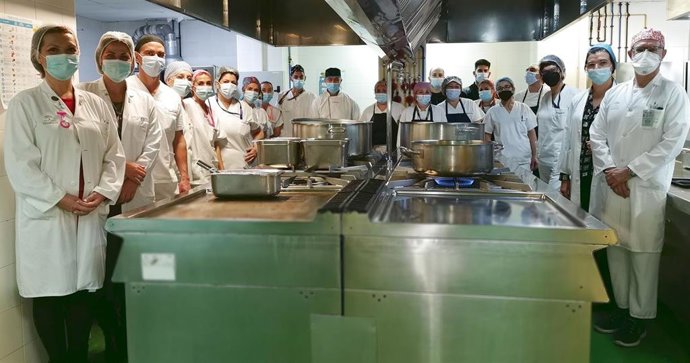 Cocina del Hospital de Valme.