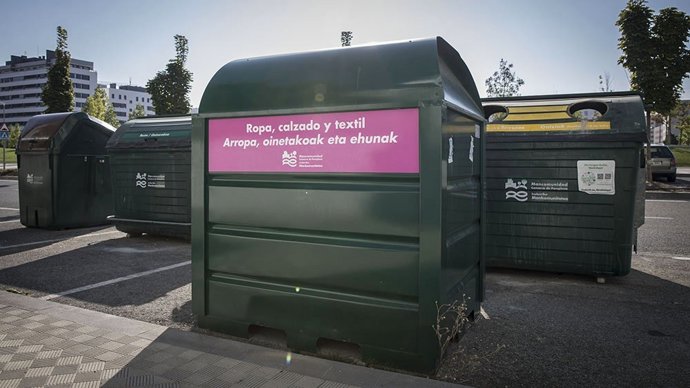 Archivo - Contenedores de la Mancomunidad de la Comarca de Pamplona.