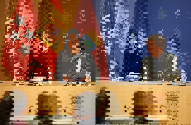 Begoña Villacís y José Luis Martínez-Almeida