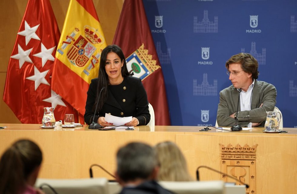 Begoña Villacís y José Luis Martínez-Almeida
