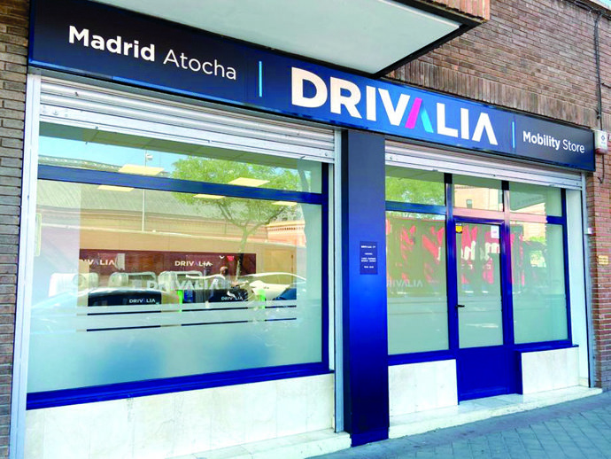 Una tienda de Drivalia