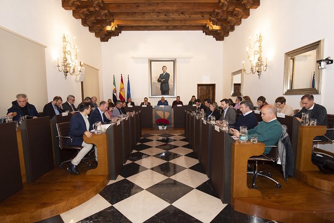 Pleno de la Diputación de Cáceres