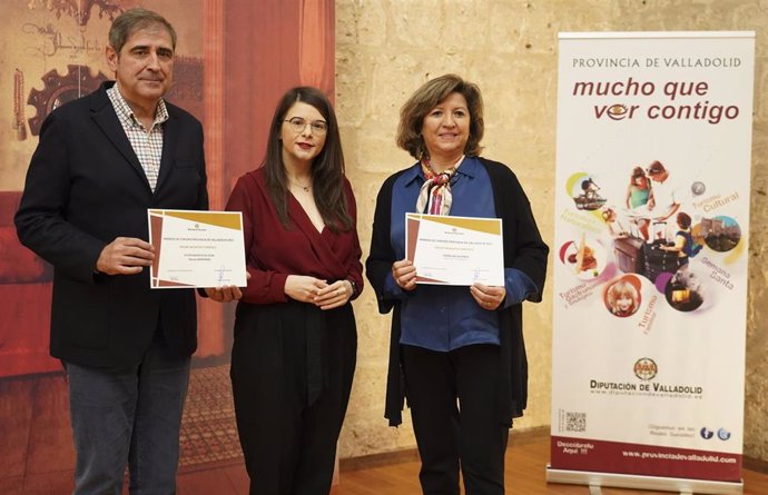 La vicepresidenta segunda de la Diputación, Gema Gómez, ha entregado hoy los galardones de los II Premios de Turismo Provincia de Valladolid a Tiedra de Lavanda y al Museo Mariemma.