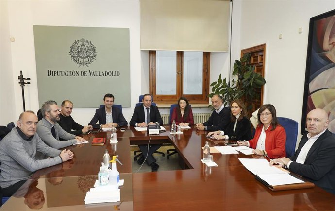 Reunión del Consejo del Diálogo Social presidida por Victor Alonso.