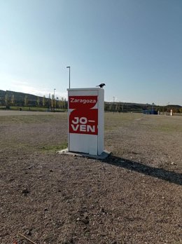 La nueva marca Zaragoza Joven figura en el recinto ferial de Valdespartera