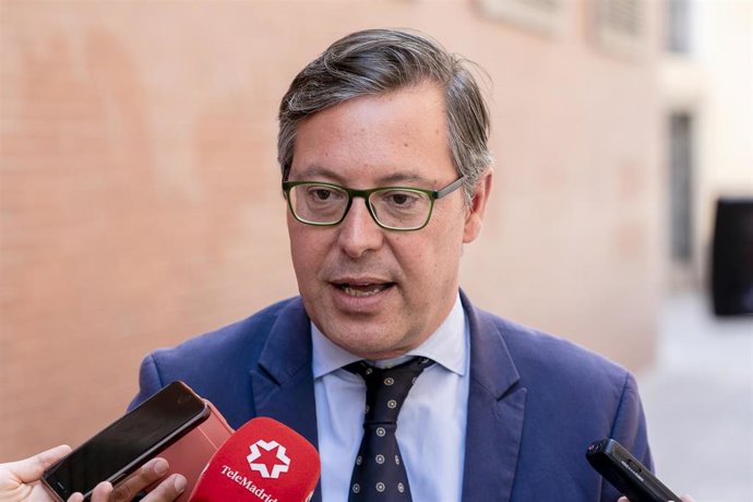 Archivo - El secretario general del PP de Madrid, Alfonso Serrano.