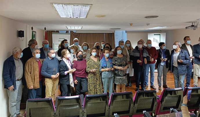 Imagen del homenaje a los jubilados del Área Sanitaria Norte de Huelva.