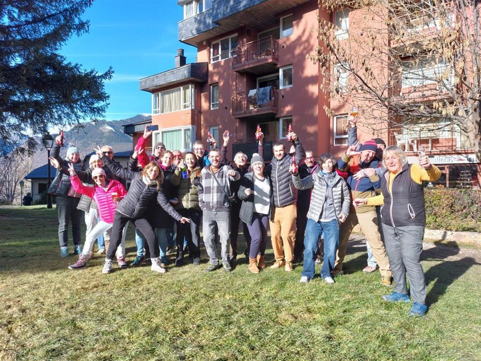 Alegría en Cerler (Huesca) donde el número 54.289, un cuarto premio, ha dejado 4 millones de euros