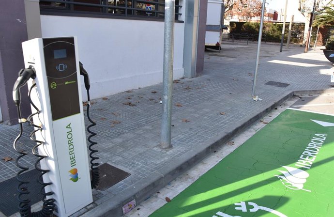 Nou punt de recrrega installat per Iberdrola