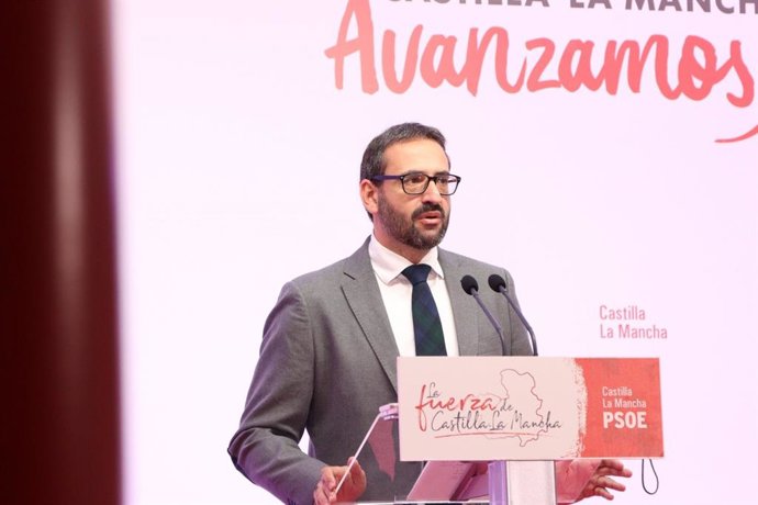 El secretario de Organización del PSOE de Castilla-La Mancha y diputado nacional, Sergio Gutiérrez.