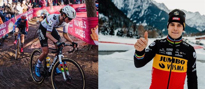 Archivo - Marianne Vos y Wout van Aert competirán en la Copa del Mundo de Ciclocross de Benidorm el 22 de enero de 2023
