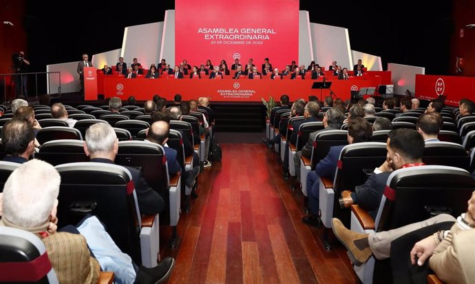 Imagen de la Asamblea General Extraordinaria de la RFEF
