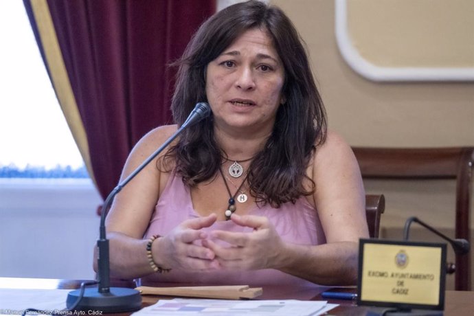 Helena Fernández, concejal de Asuntos Sociales del Ayuntamiento de Cádiz.