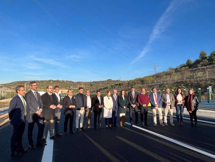 Inauguración del nuevo tramo de la A-32 entre Villacarrillo y Villanueva del Arzobispo