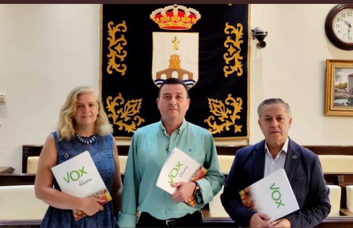 Los ediles de Vox en Alcalá