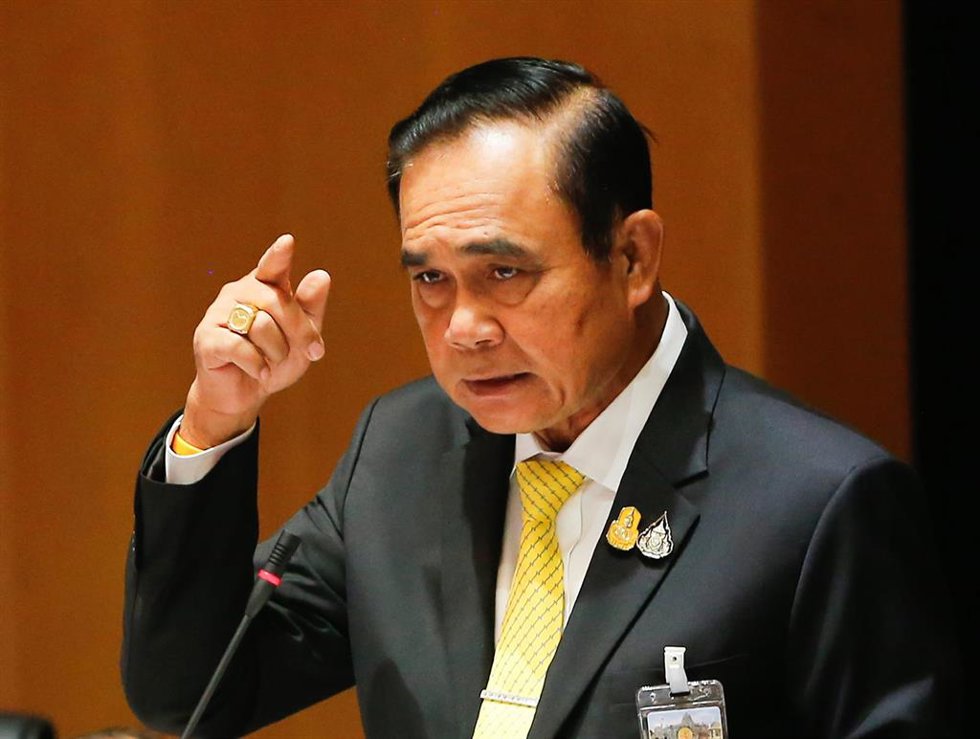Archivo - El general Prayuth Chan Ocha