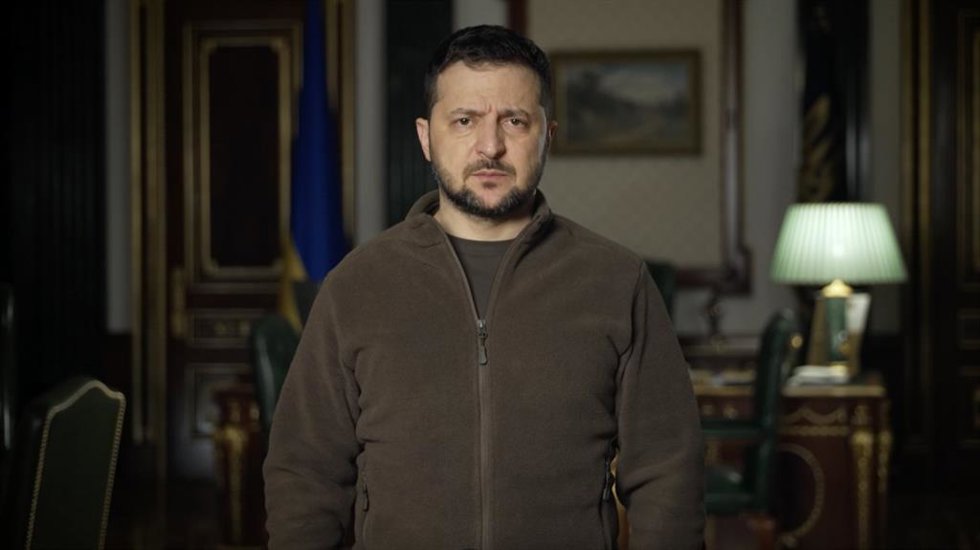 El presidente de Ucrania, Volodimir Zelenski