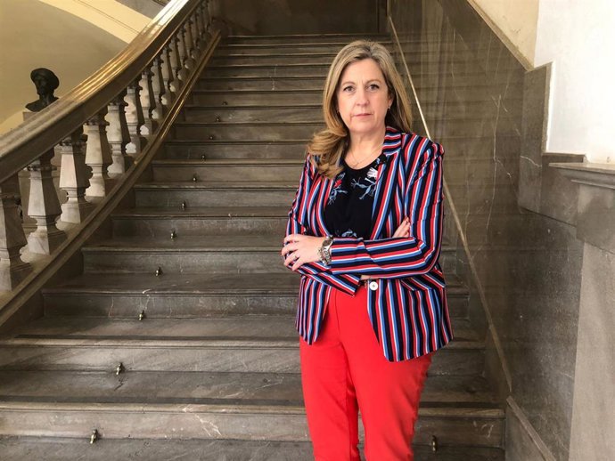 Archivo - La portavoz de Vox en el Ayuntamiento de Granada, Beatriz Sánchez Agustino, en imagen de archivo