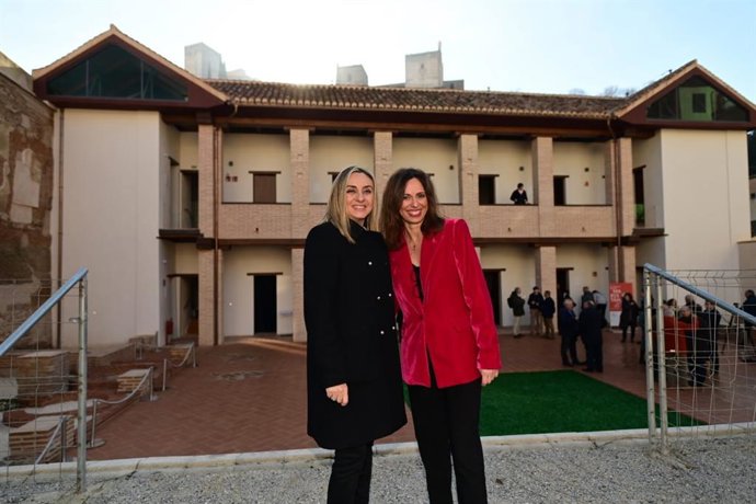 Marifrán Carazo y Rocío Díaz, en el Maristán