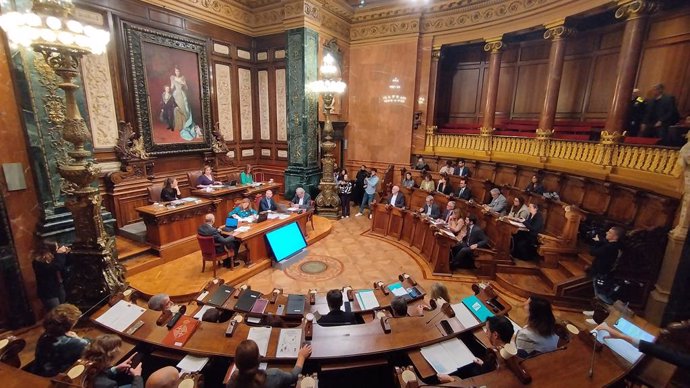 Ple de l'Ajuntament de Barcelona del 23 de desembre del 2022