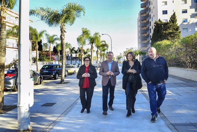 Salado anuncia obras en Torremolinos financiadas por la Diputación por importe de 2,1 millones de euros durante