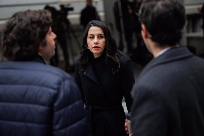 La líder de Ciudadanos, Inés Arrimadas