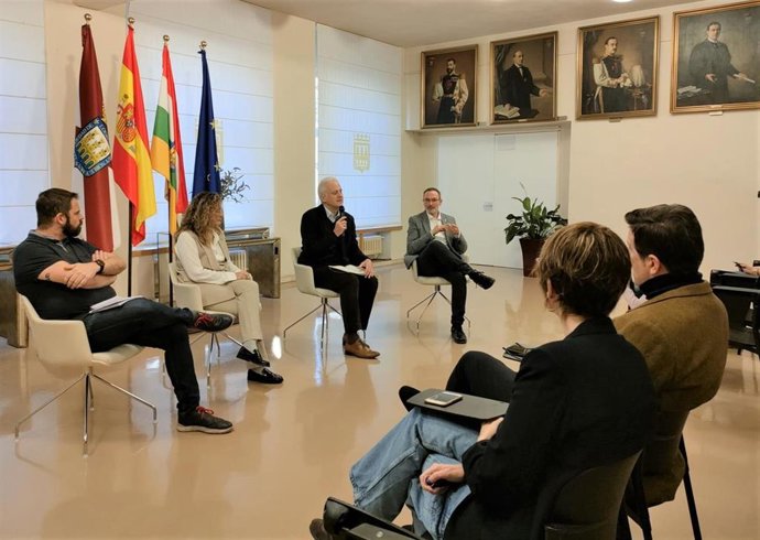 El alcalde y los portavoces de los Grupos del Gobierno municipal de Logroño han hecho balance de 2022