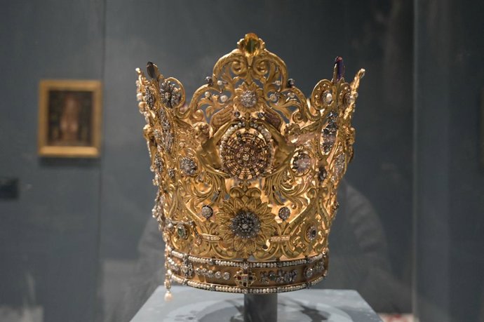 Una de las piezas de la exposición 'Salve, Reina del Cel i la Terra'.