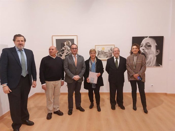 Inauguración de la exposición.